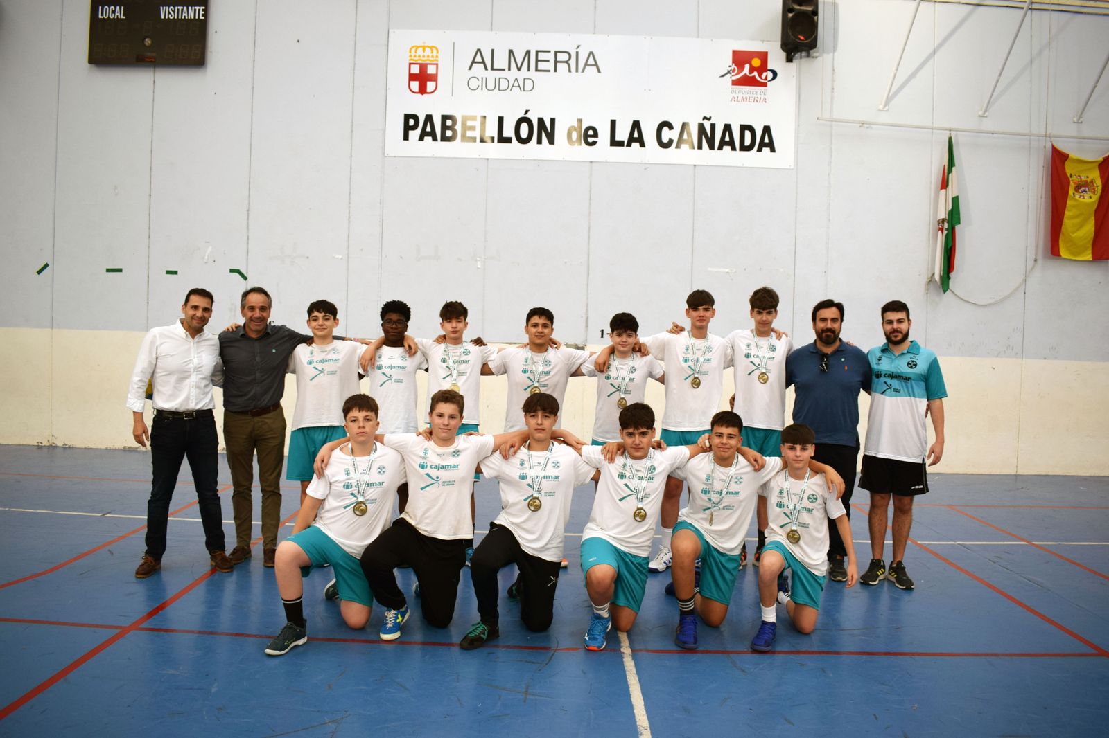 Plantel infantil masculino del Urci Almería