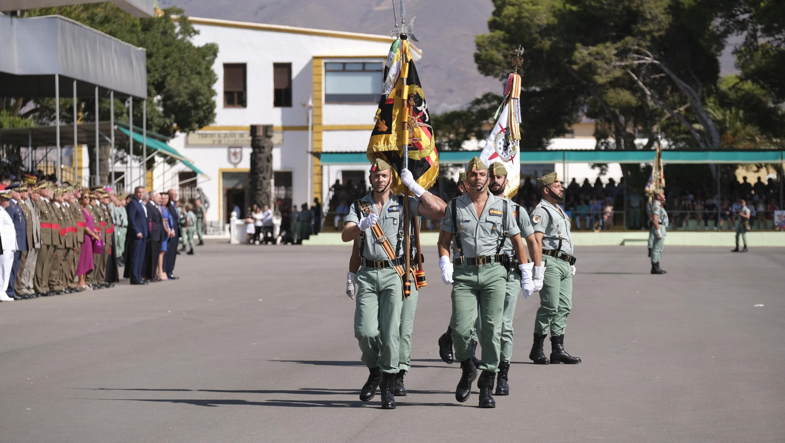Imágenes del 102 aniversario de La Legión en Almería