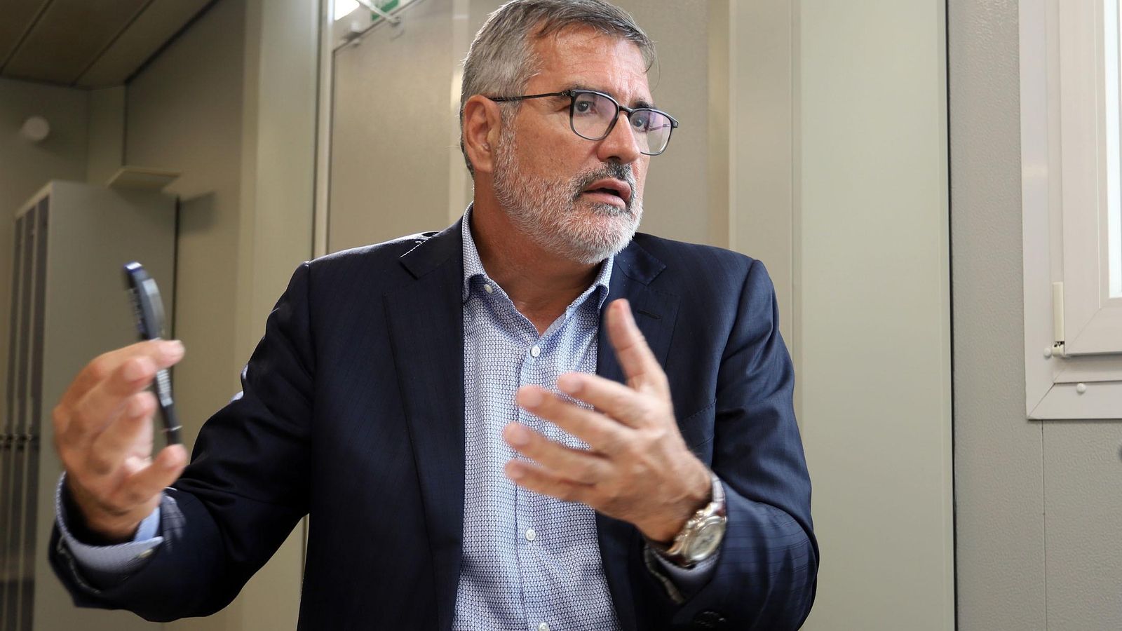 Adolfo Utor apuesta con firmeza por permanecer en el Puerto de Huelva.