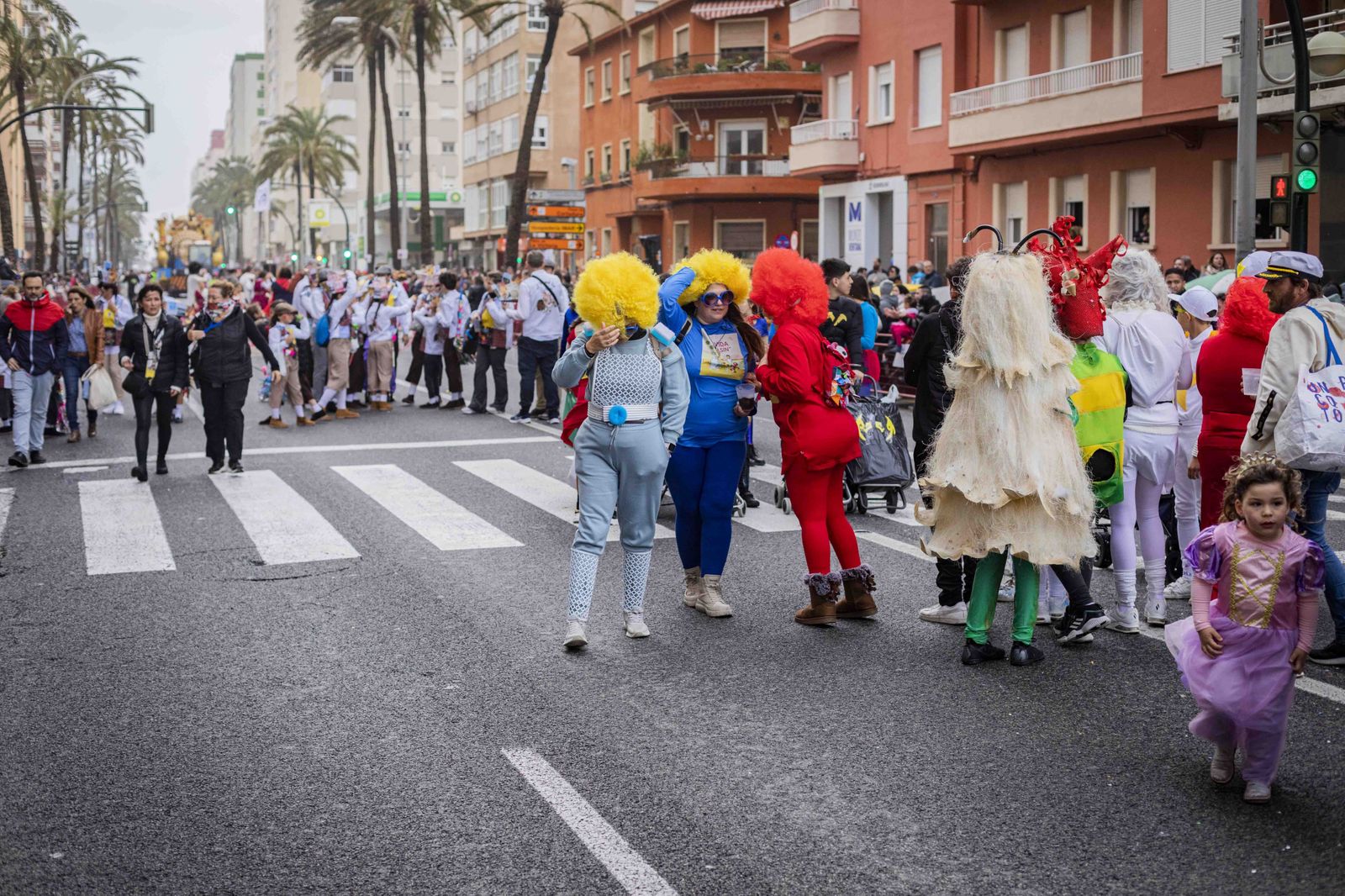 La Cabalgata Magna del Carnaval de Cádiz 2024, en imágenes