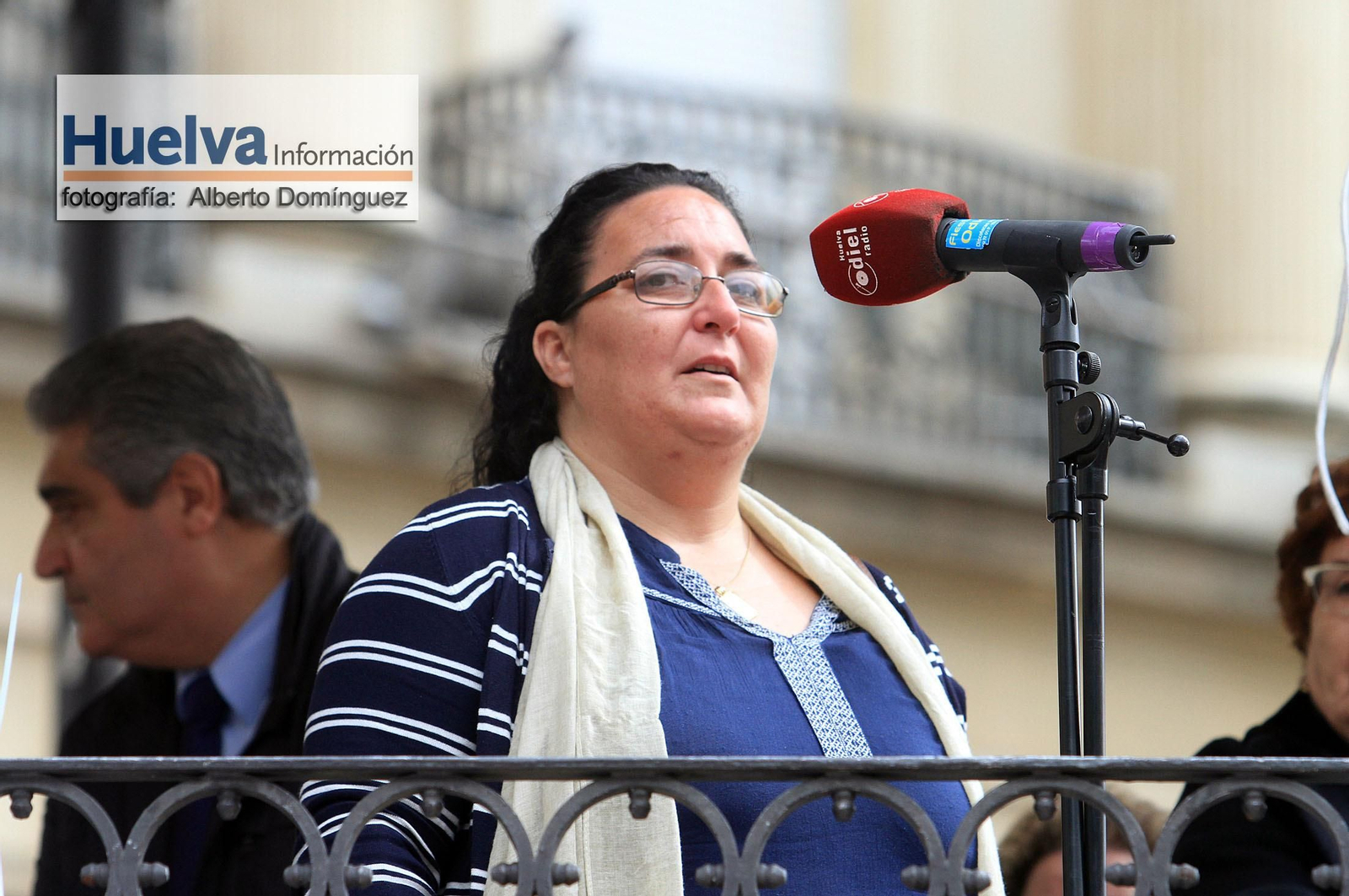 Imágenes de la manifestación contra la derogación de la prisión permanente revisable celebrada en Huelva