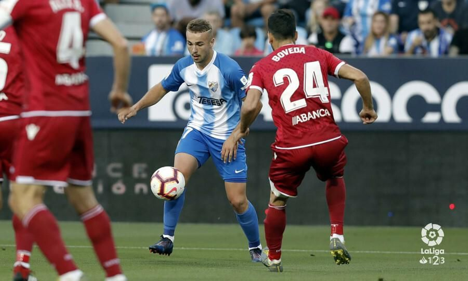 Ontiveros, ante Eneko Bóveda.