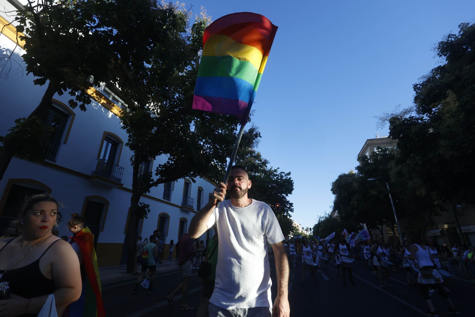 Las imágenes de la cabalgata del orgullo en Sevilla  2022