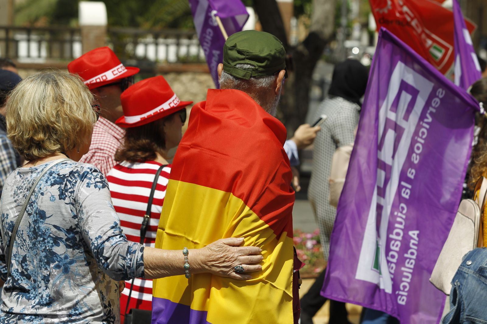 Fotogalería Manifestación del Primero de Mayo. Día Internacional de los Trabajadores. Almería