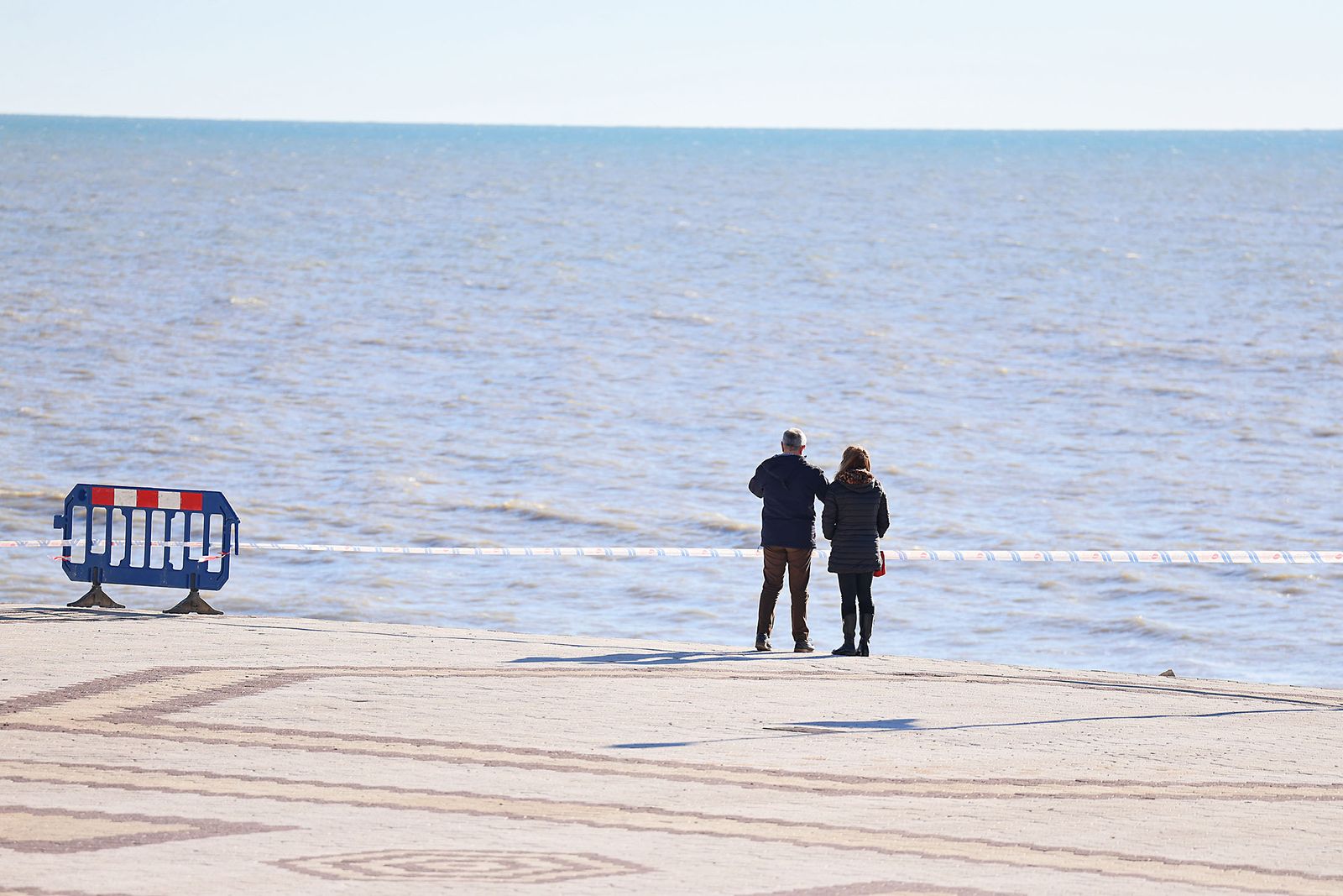 Las dramáticas fotografías del estado de las playas de Matalascañas tras el paso del temporal