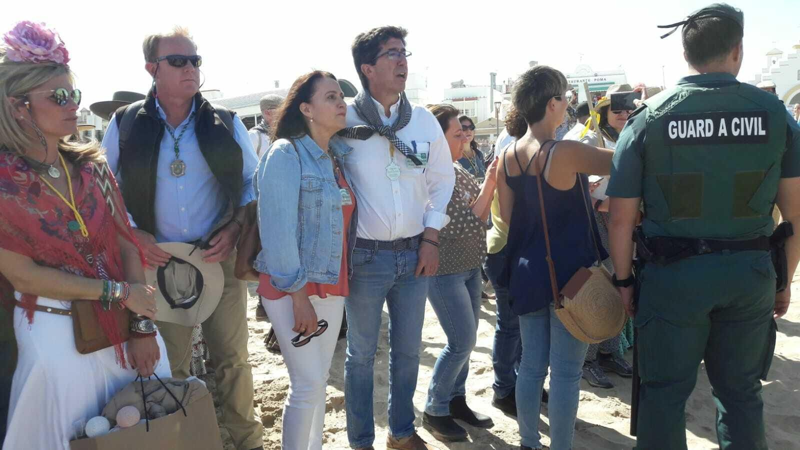 Imágenes del embarque de Sanlúcar