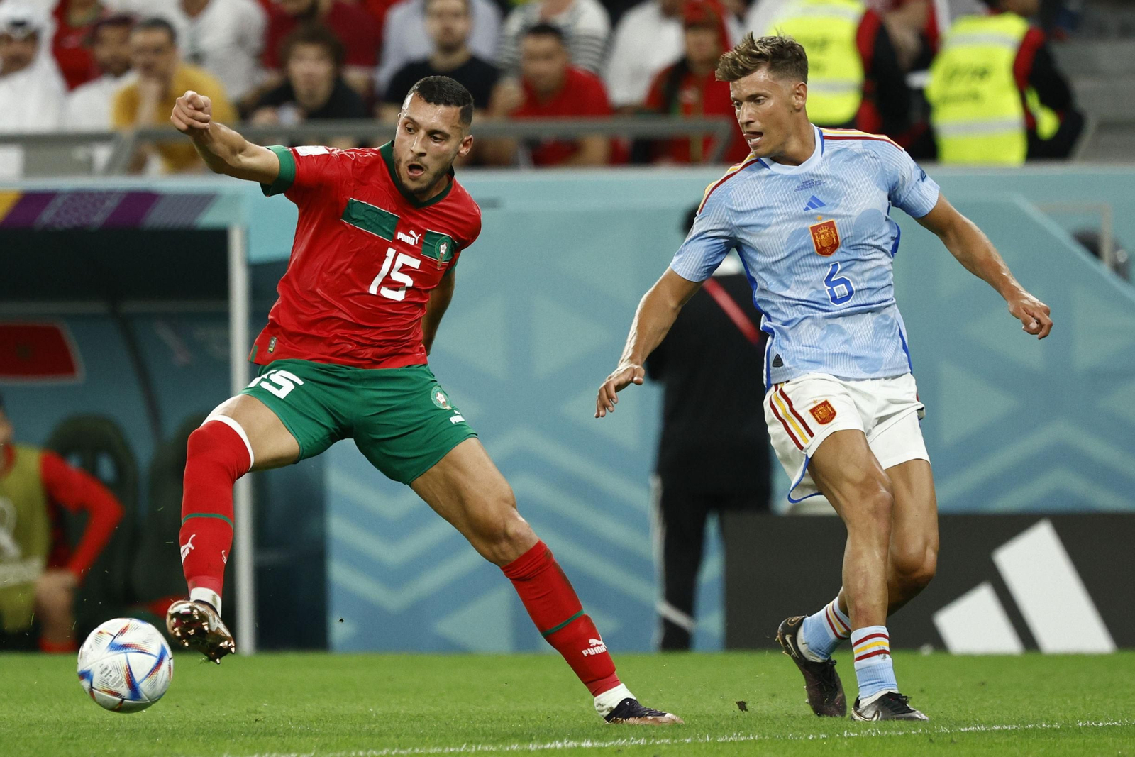 Fotos del Marruecos-España en octavos del Mundial de Qatar