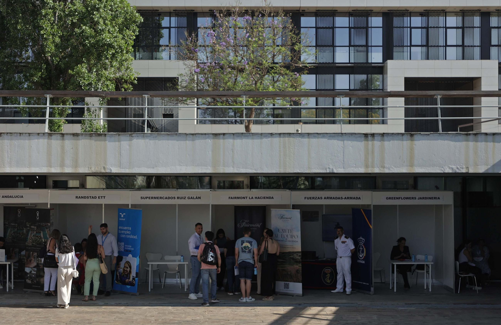 Fotos de la IX Feria de Empleo del Campo de Gibraltar en Algeciras