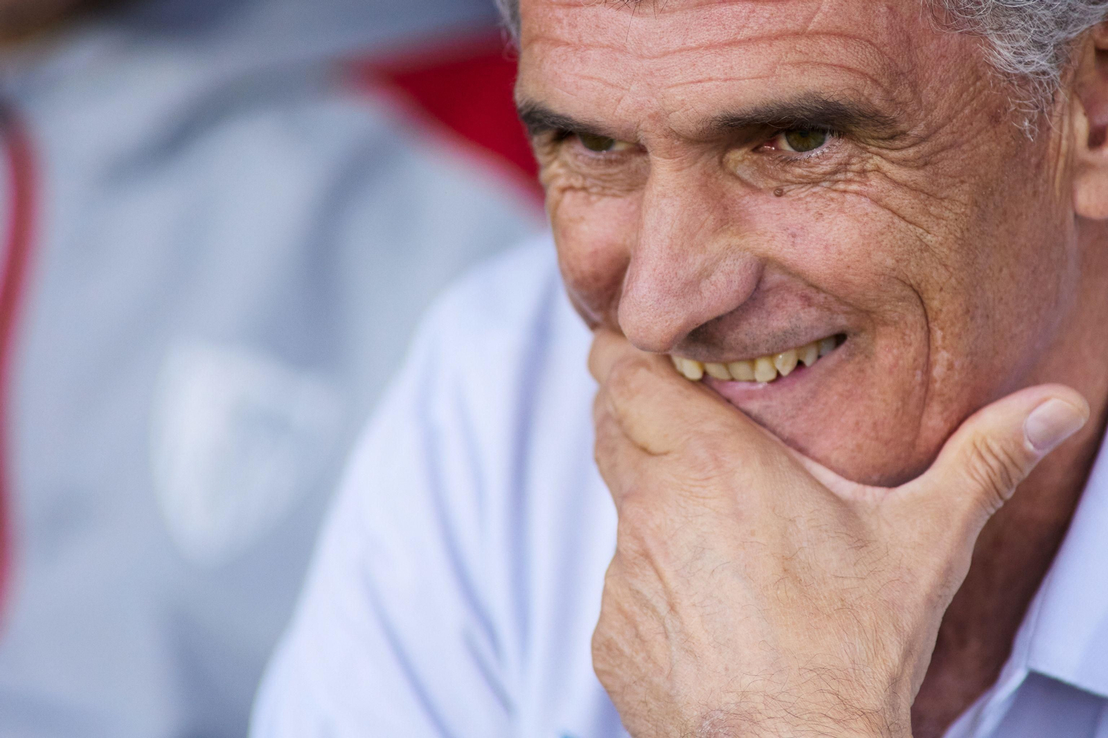 José Luis Mendilibar apuesta al 7 en la final ante la Roma