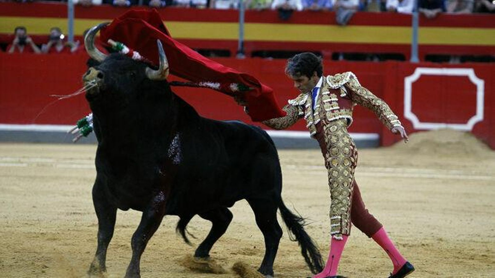 Jose Tomás, hace cinco años en Granada.