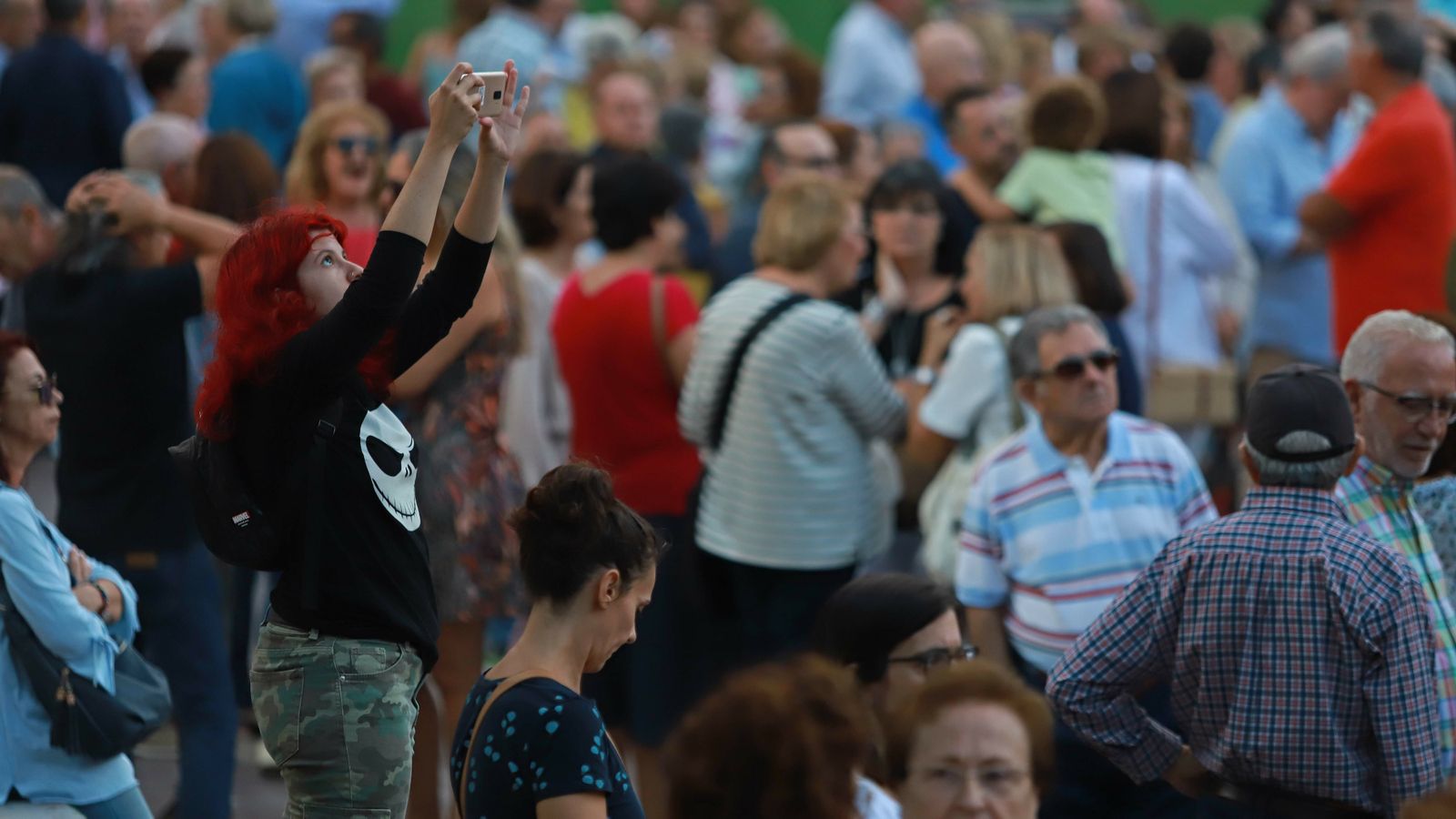 Las mejores fotos de la manifestación por el tren en el Campo de Gibraltar