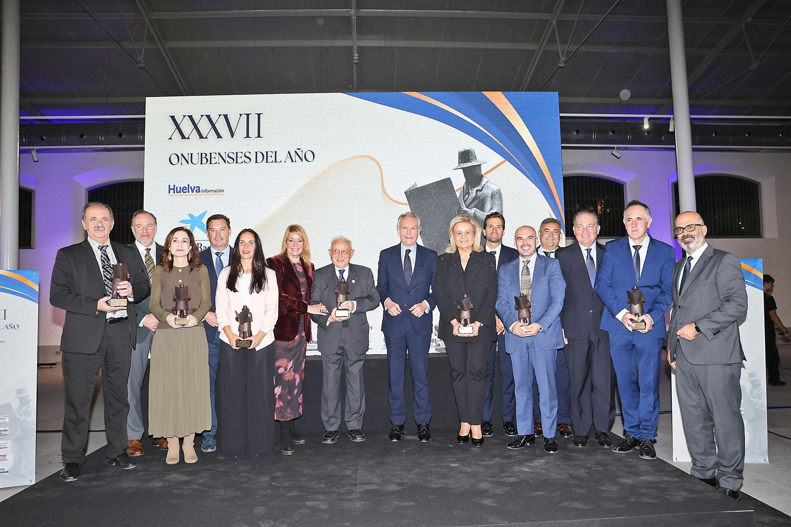 Imágenes de la entrega de los premios Onubenses del año en su 37 edición