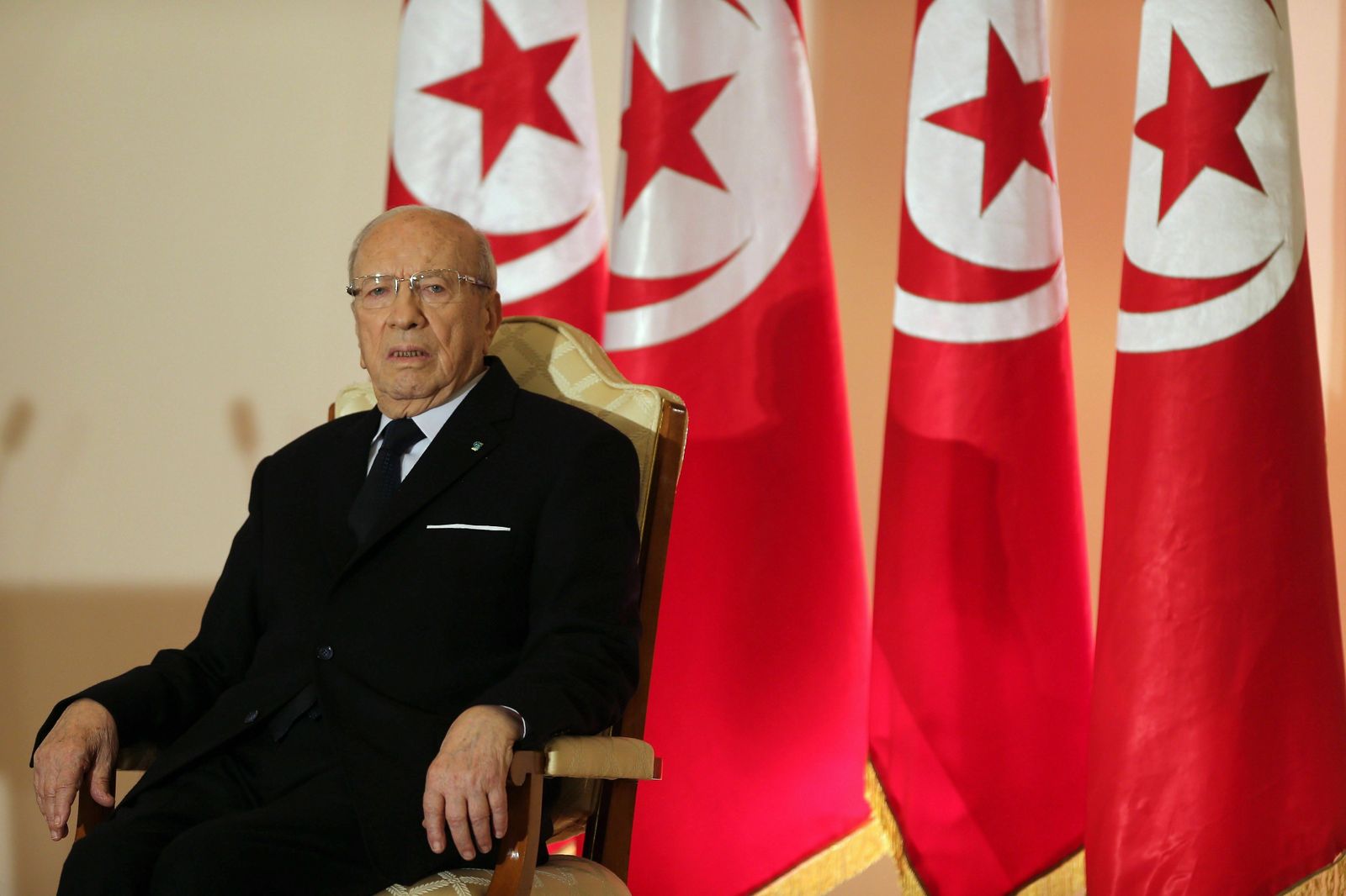 El presidente de Túnez, Beji Caïd Essebsi.