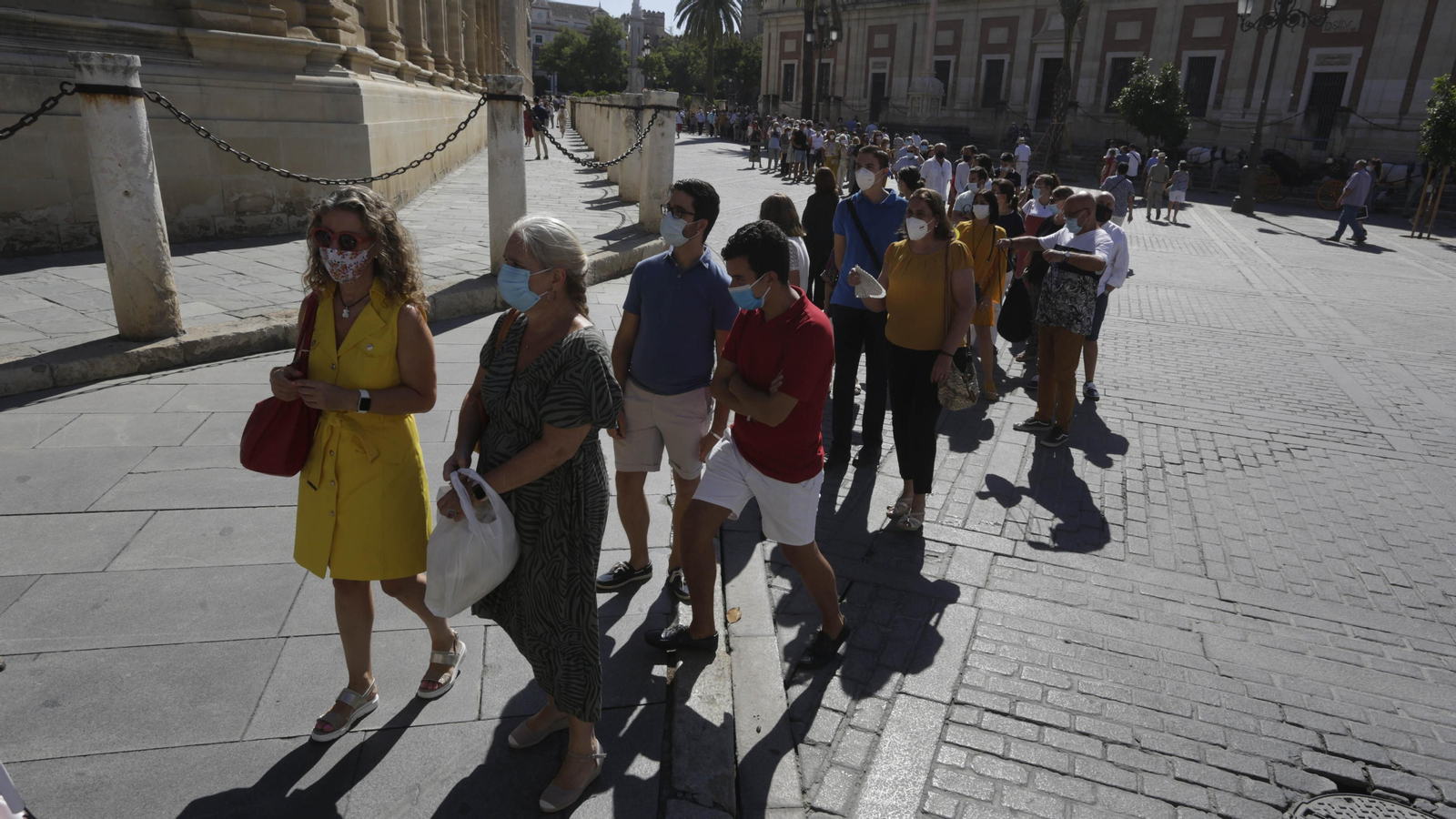 La festividad de la Virgen de los Reyes  marcada por la pandemia