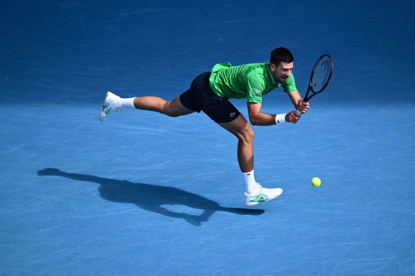 Las fotos de la retirada de Musetti ante Djokovic y del resto de cuartos de final