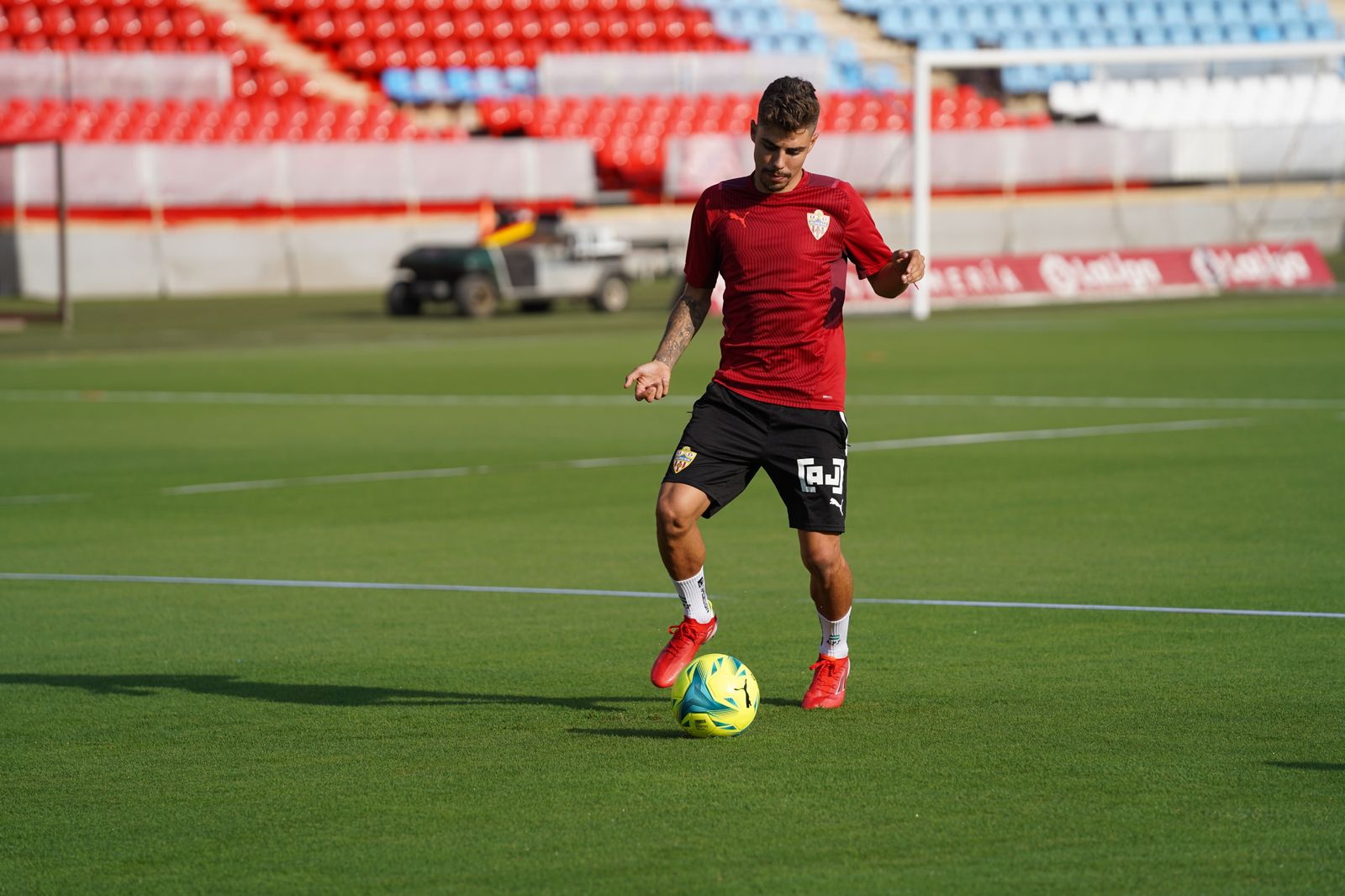 Fotogalería del entrenamiento de la UDA, jueves 2 de septiembre