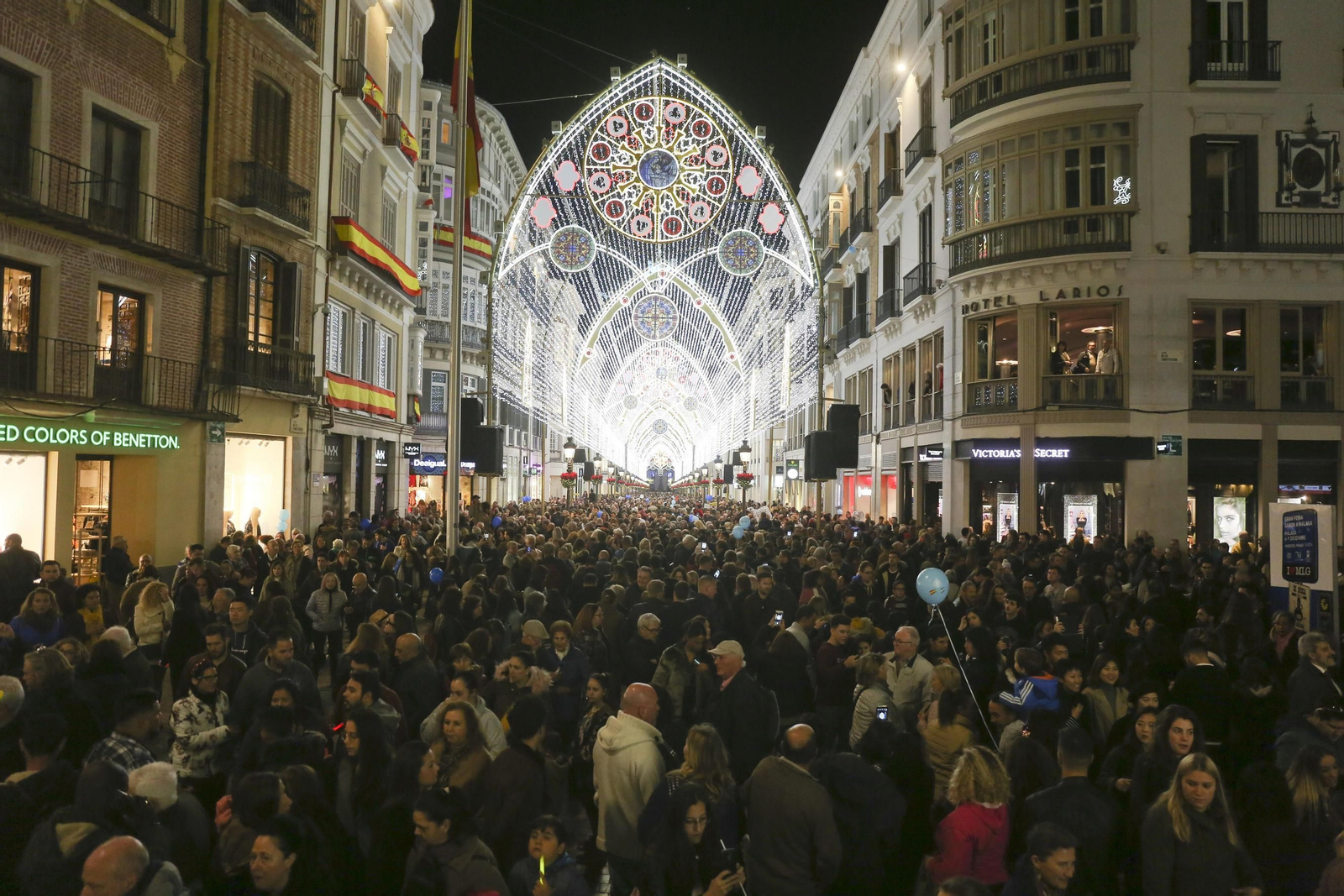 Málaga se enciende por Navidad