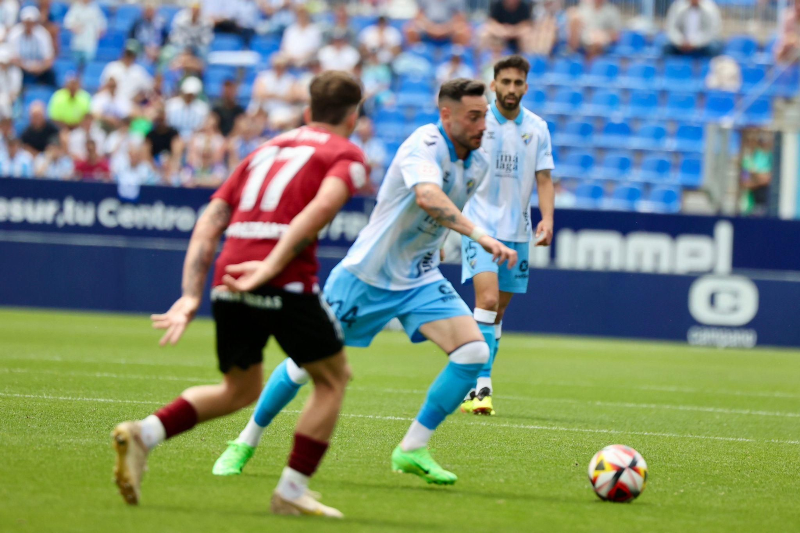El Málaga CF - Mérida, en fotos