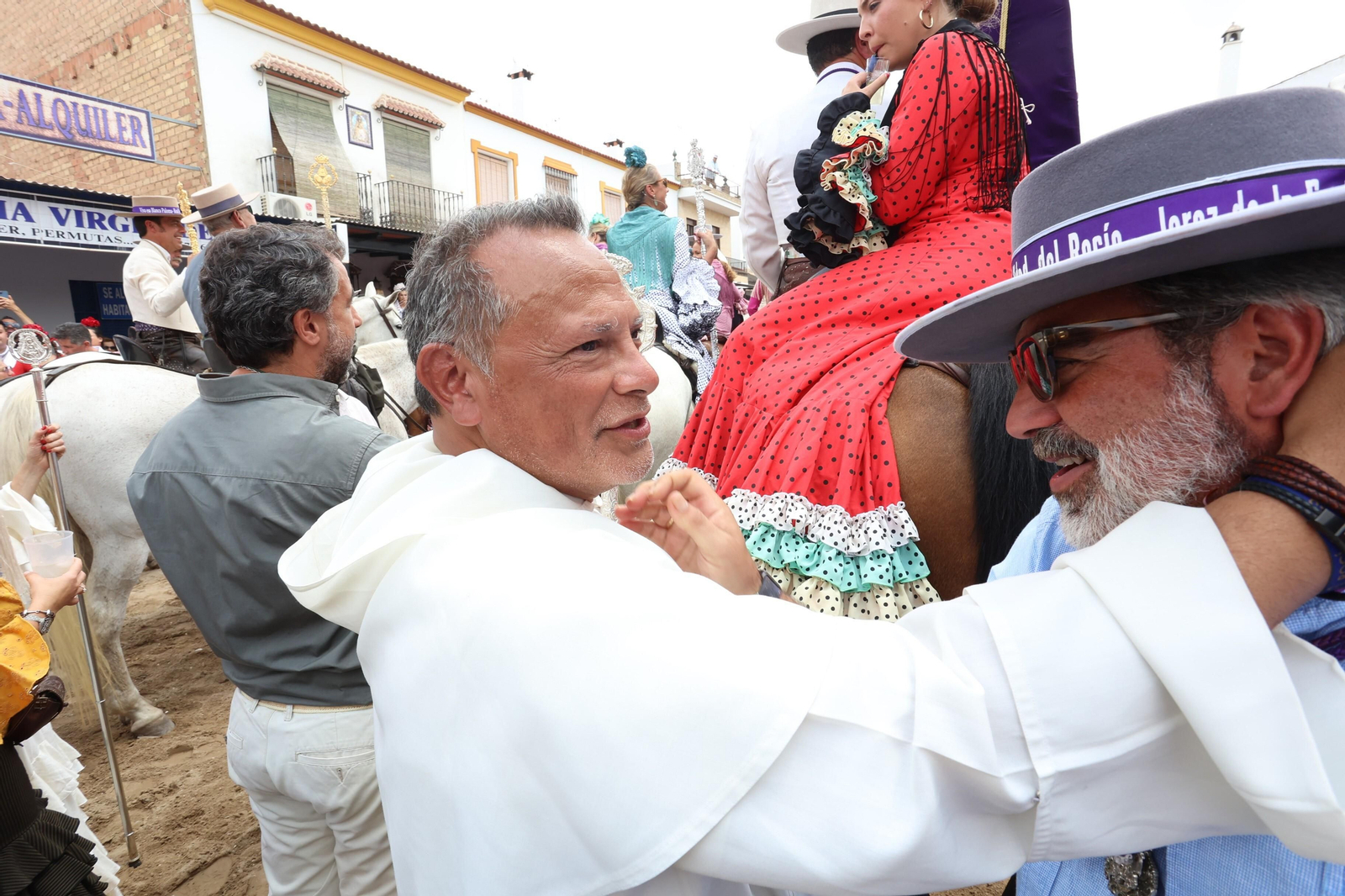La Hermandad del Rocío de Jerez se presenta ante la Virgen