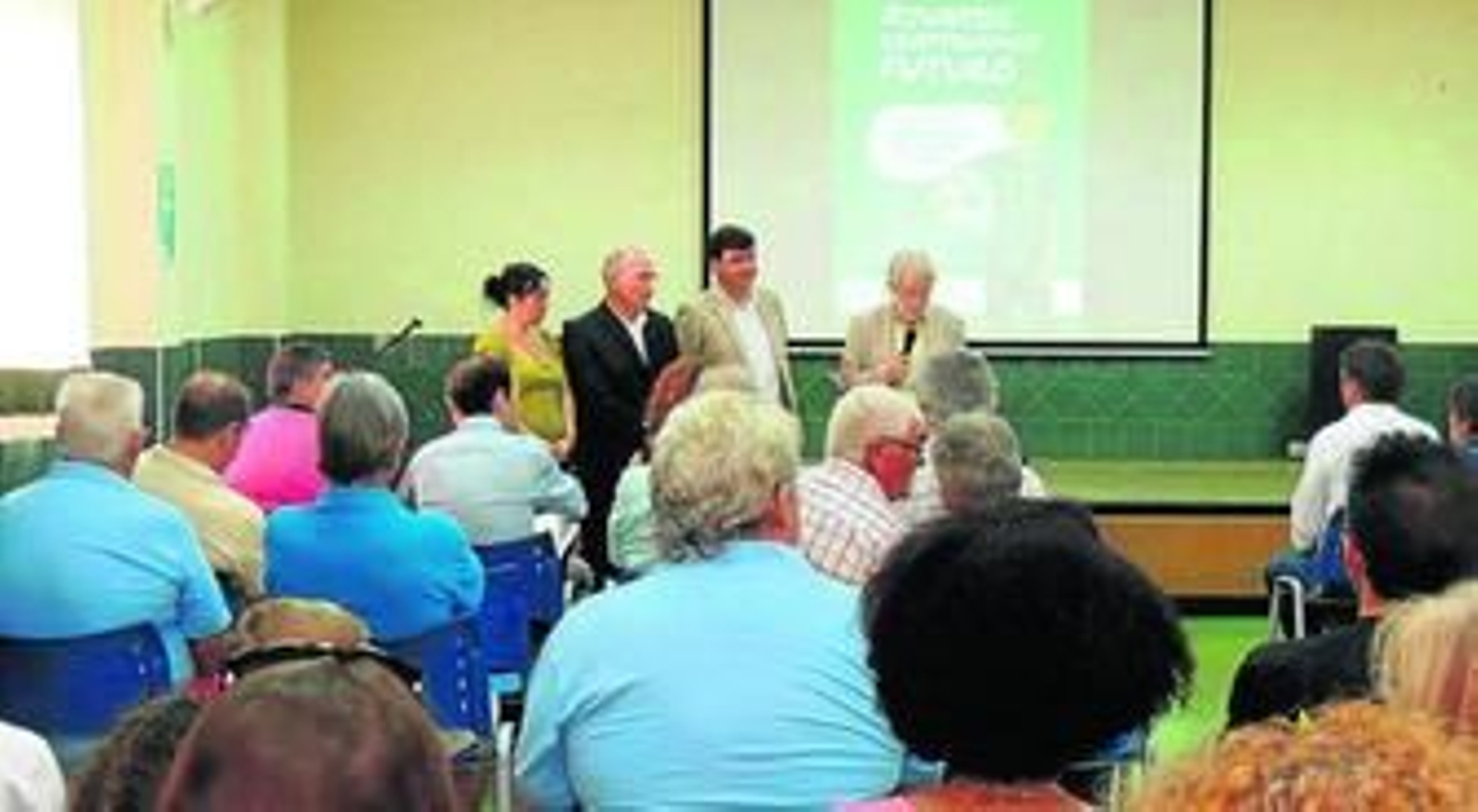 Un momento de la inauguración de la jornada de puertas abiertas, ayer.