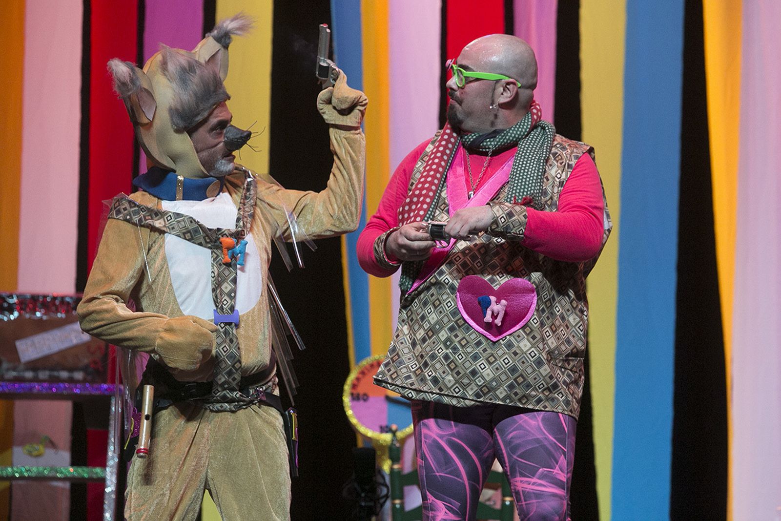 Imagen de la tercera semifinal del Carnaval Colombino