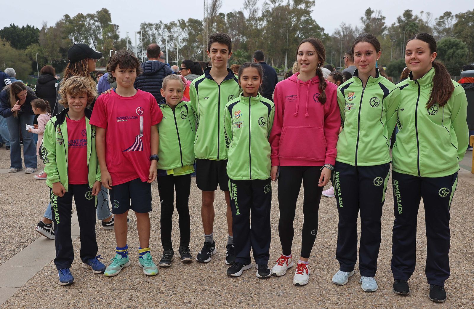 Fotos del cuarto control de invierno de la Delegación Gaditana de Atletismo en Algeciras