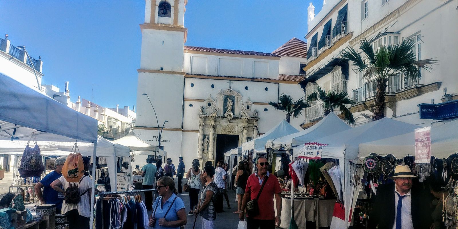Imagen del mercadillo en la antigua Alameda Lora, el pasado mes de octubre.