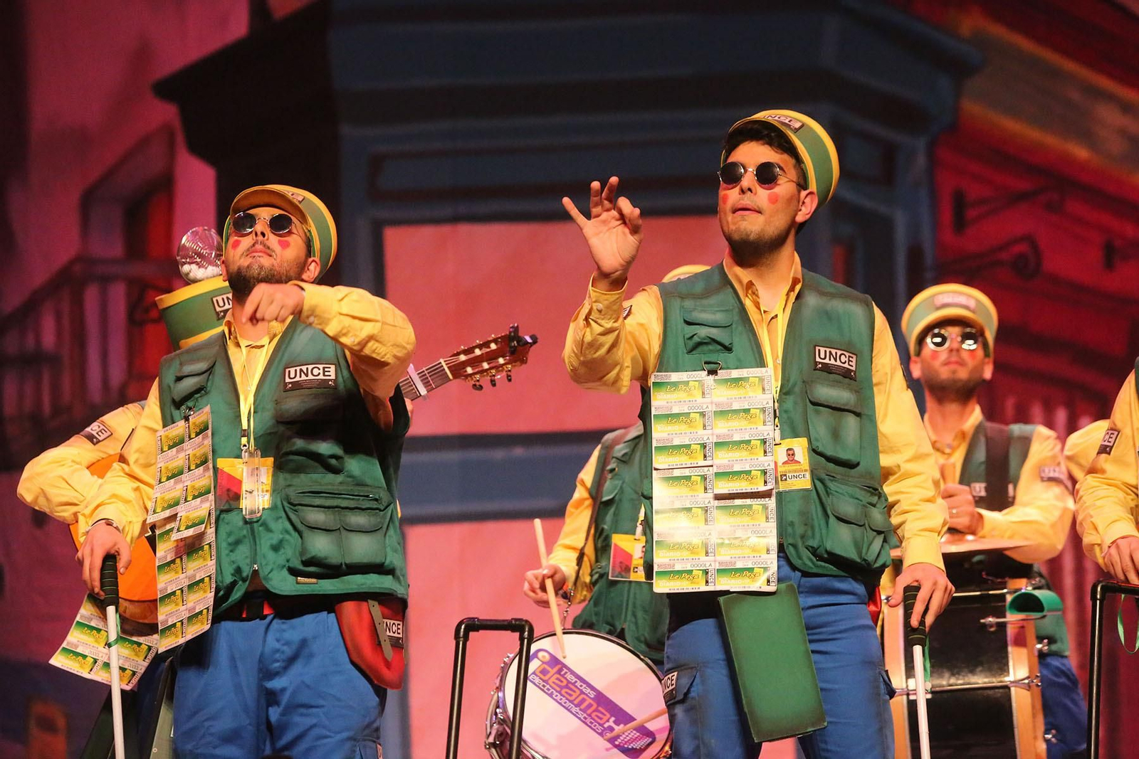 Las imágenes de la segunda sesión de semifinales del Carnaval Colombino 2019