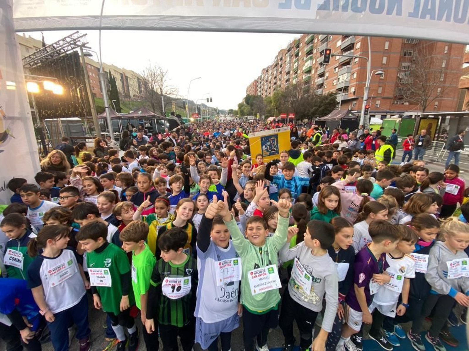 Carrera Escolar San Antón de las 17:30.