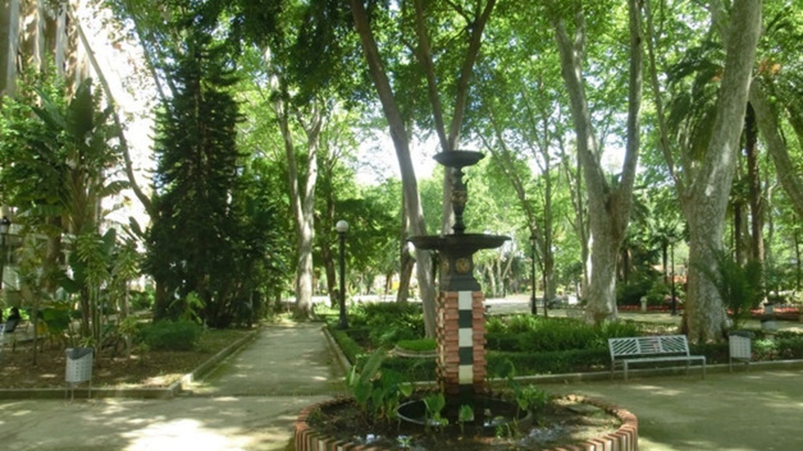 Fuente del Parque María Cristina.