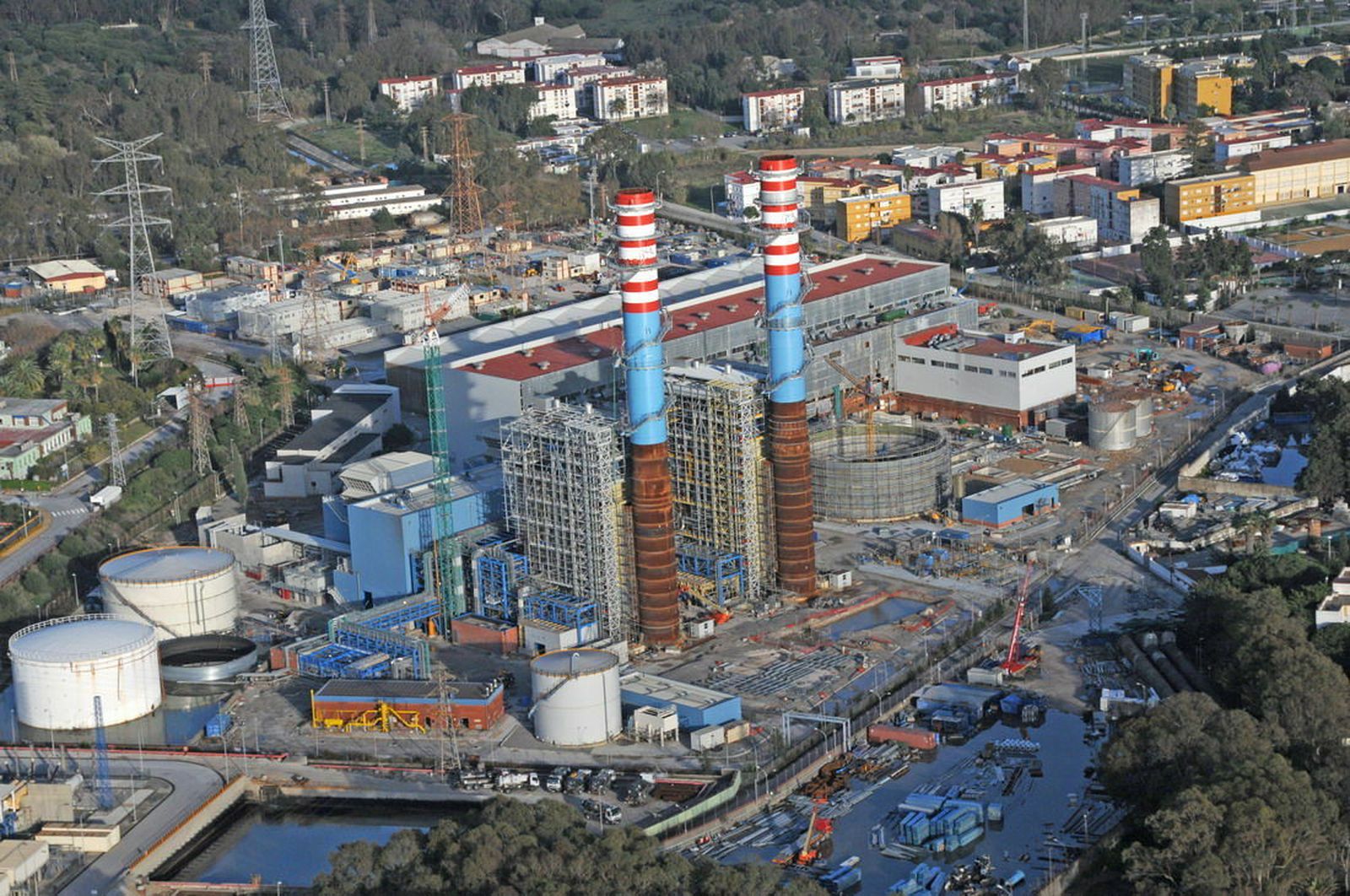 Vista aérea de San Roque, donde ha tenido lugar el suceso.