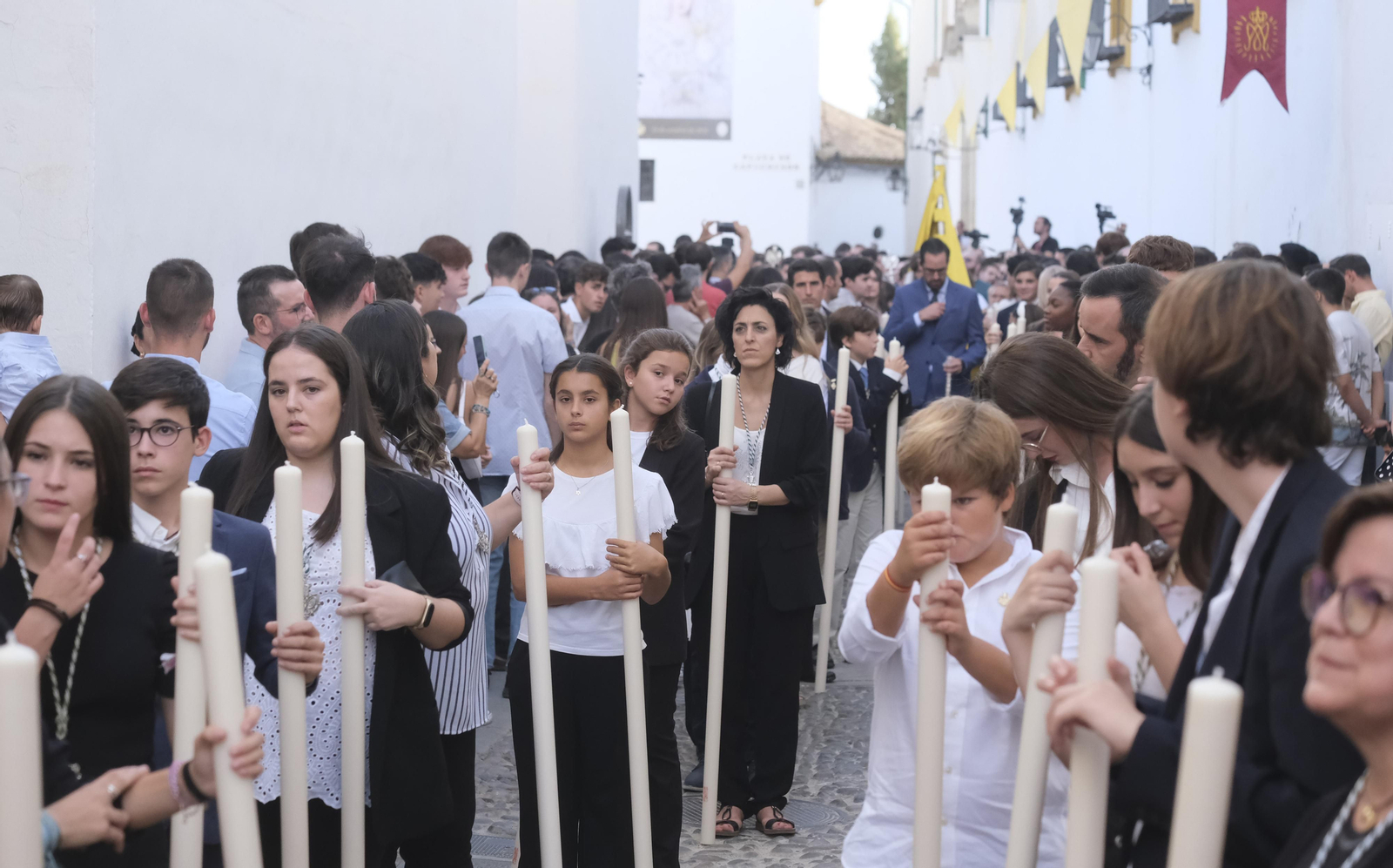 El traslado de la Virgen de la Paz y Esperanza de Córdoba, en imágenes