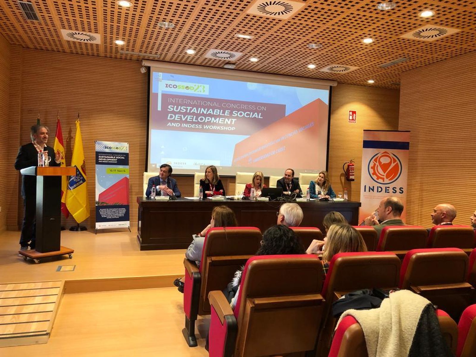 El Congreso del INDESS se celebra durante dos días en el Campus de Jerez.