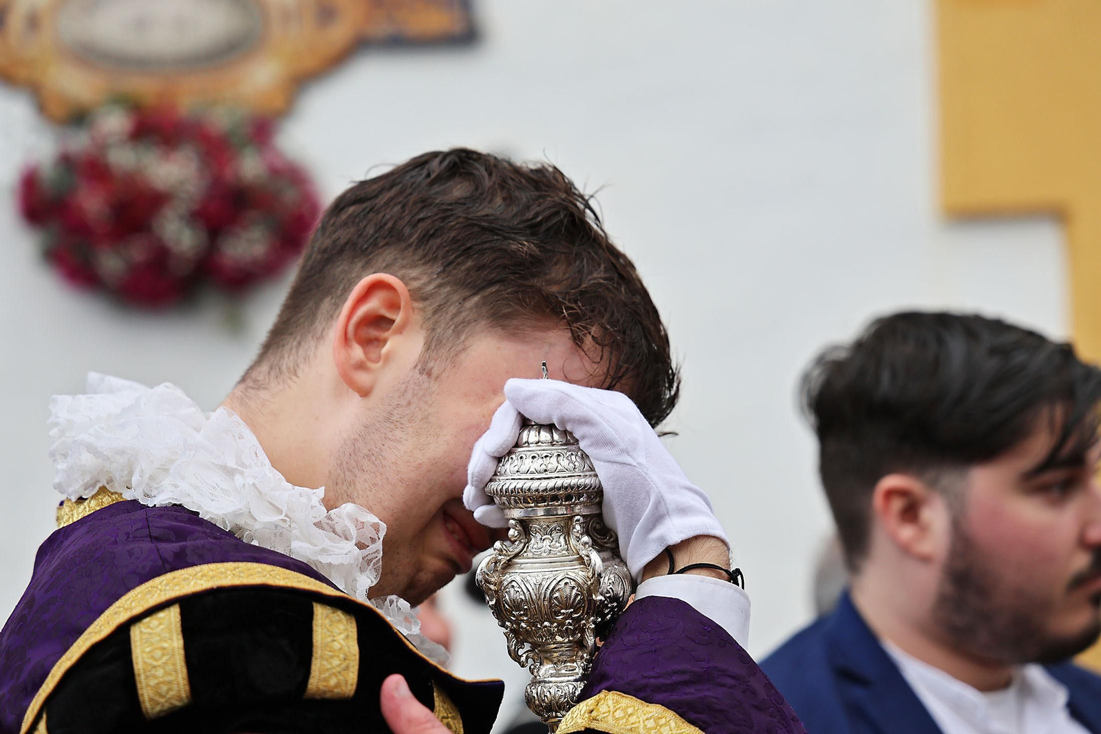 Las mejores imágenes del Martes Santo en Huelva: La Hermandad de La Lanzada
