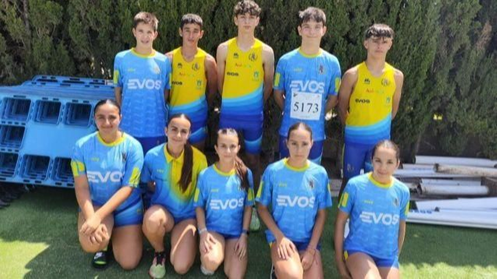 Varios de los representantes del Bahía de Algeciras