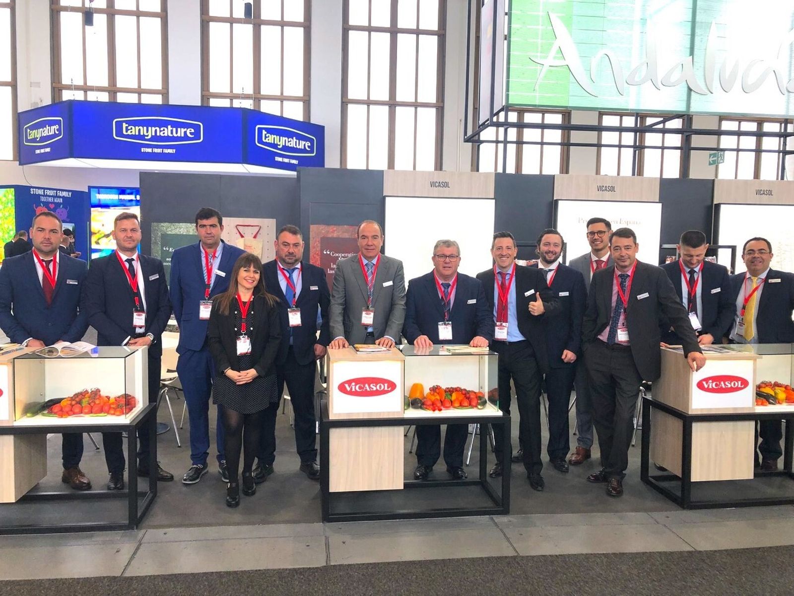 Equipo de Vicasol en Fruit Logistica 2022