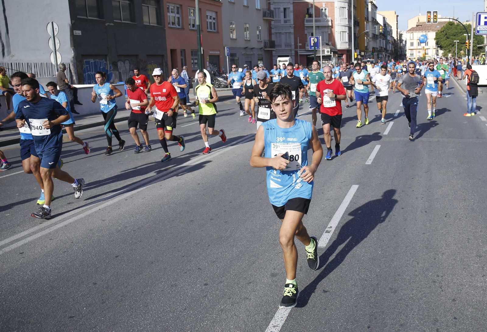 Imágenes de la Carrera Urbana Ciudad de Málaga