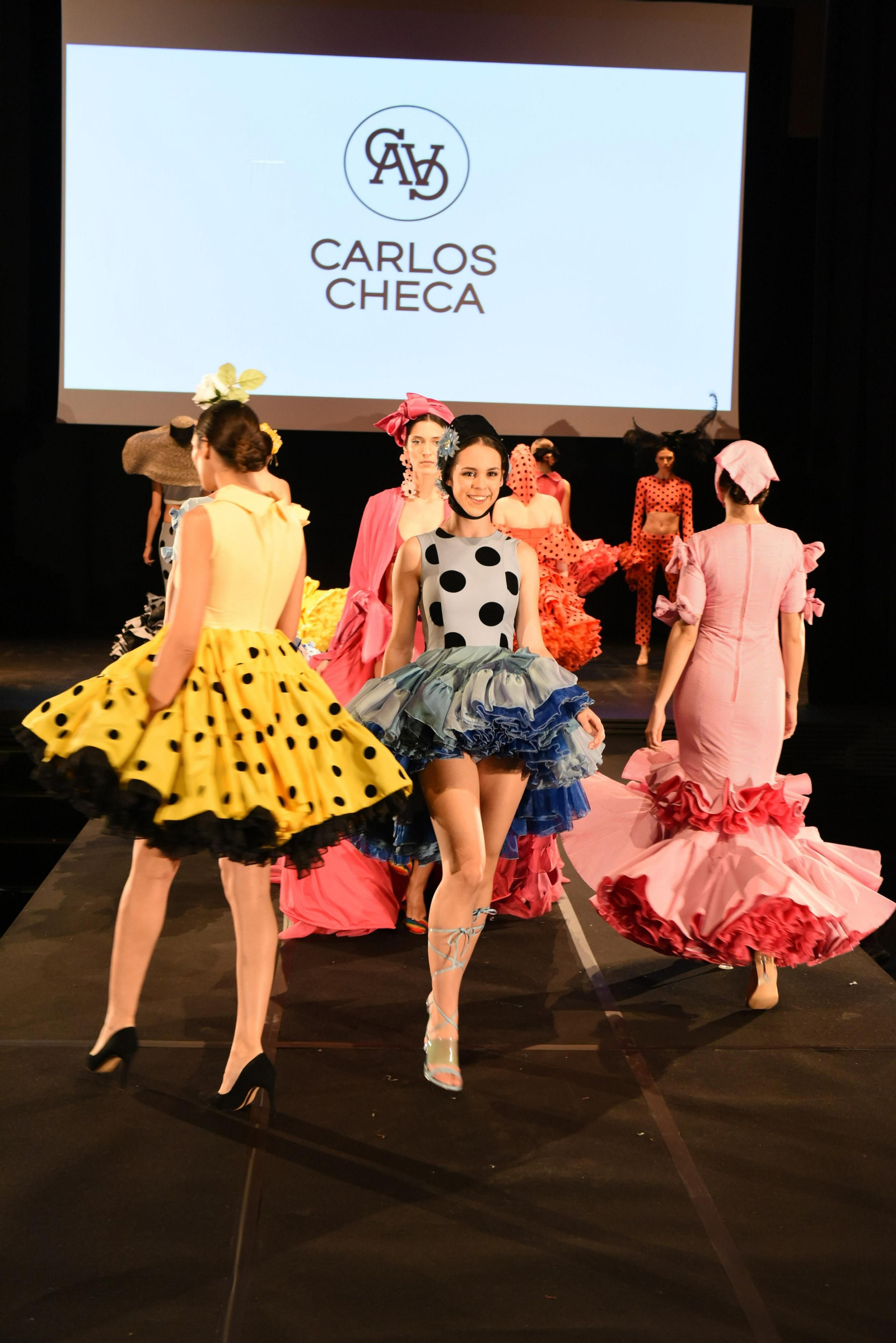 Desfile Carlos Checa en Pasarela Flamenca Granada