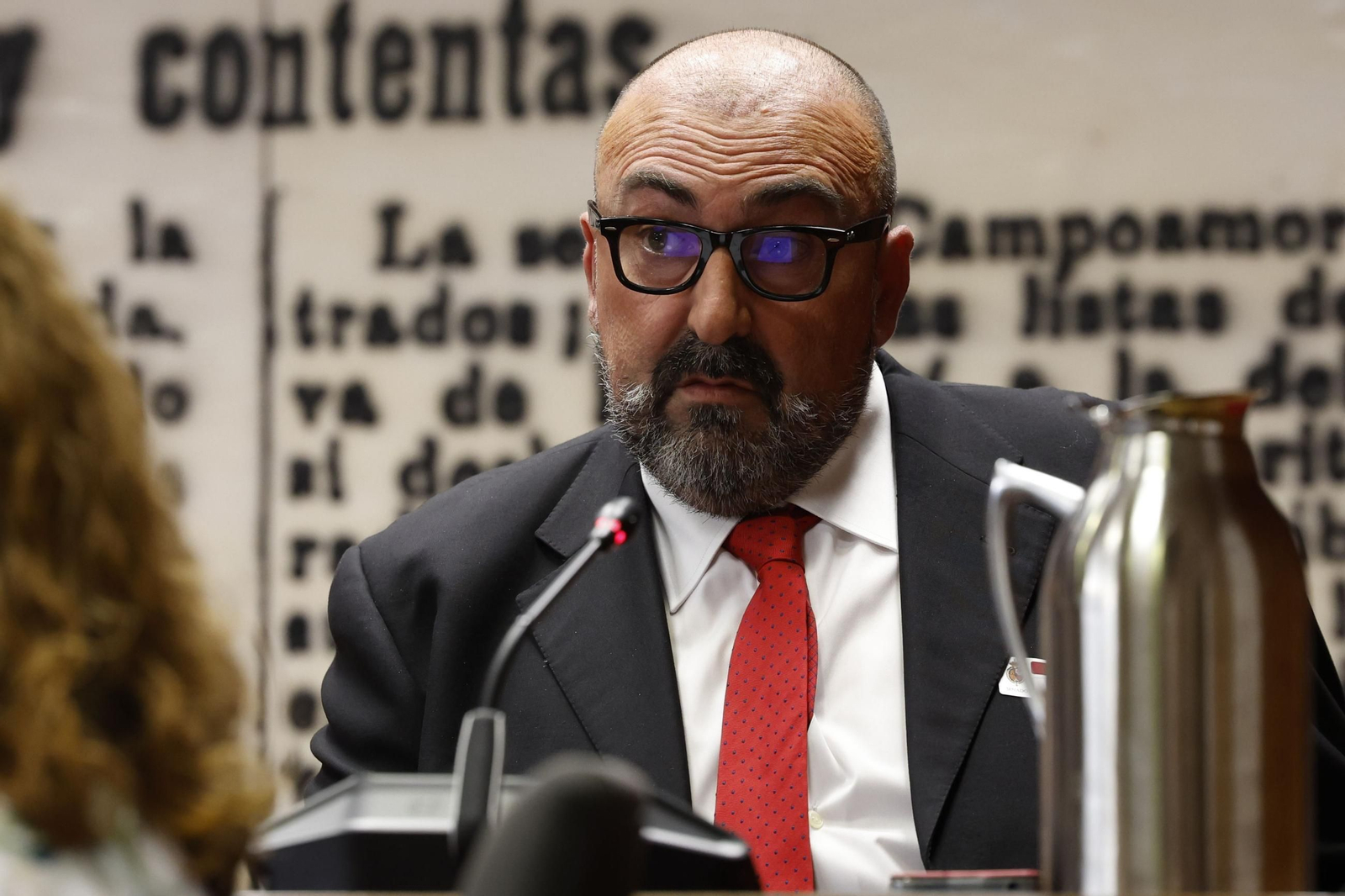 Koldo García, durante una comparecencia en el Senado