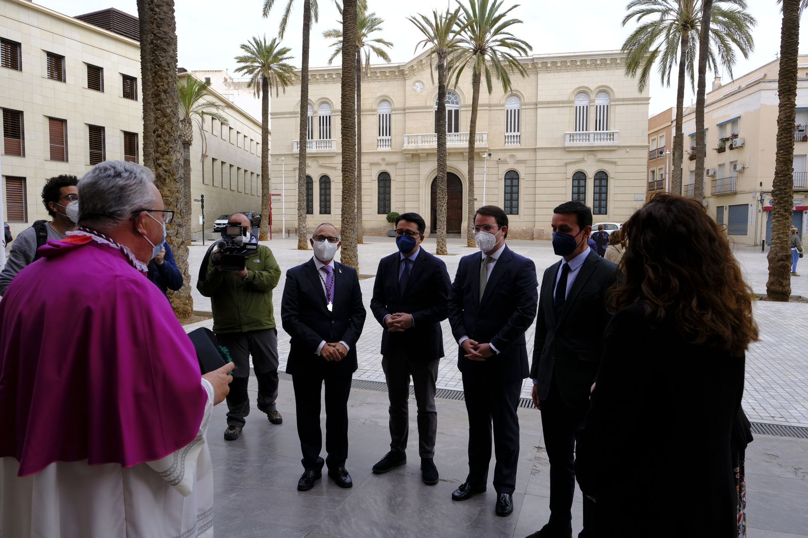 Fotogalería veneración Jesús Cautivo de Medinaceli. Almería
