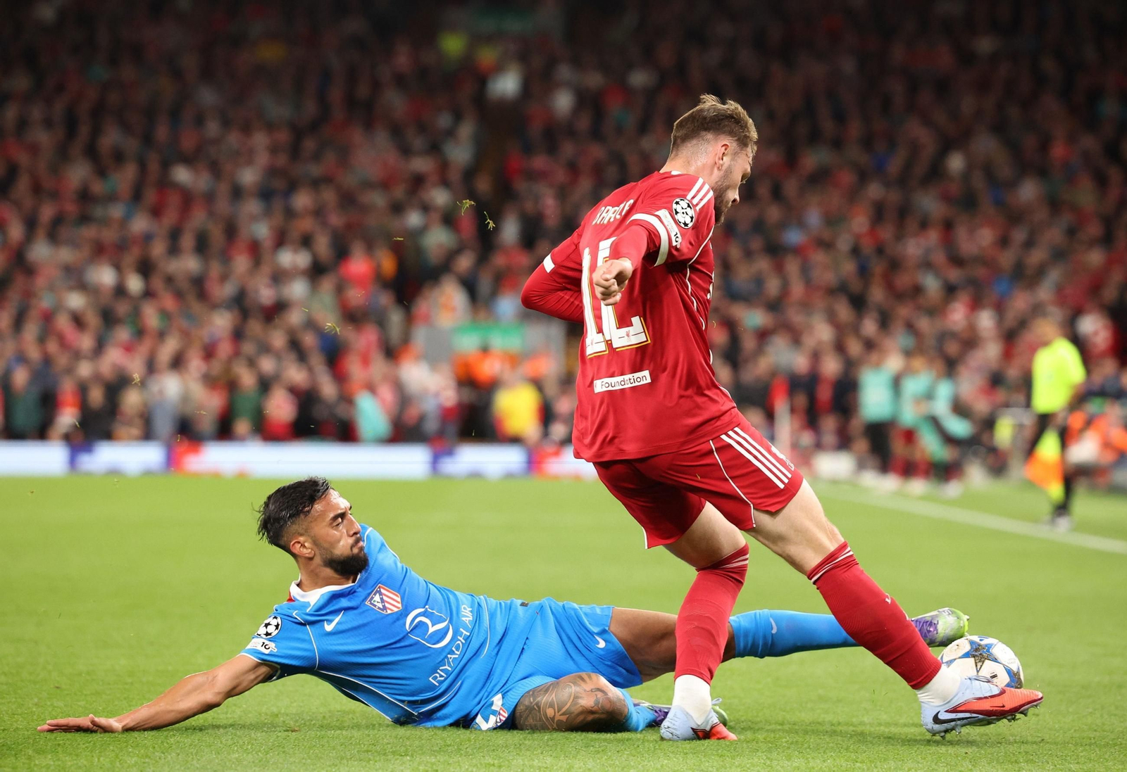 Las fotos del Liverpool - Atlético de Madrid