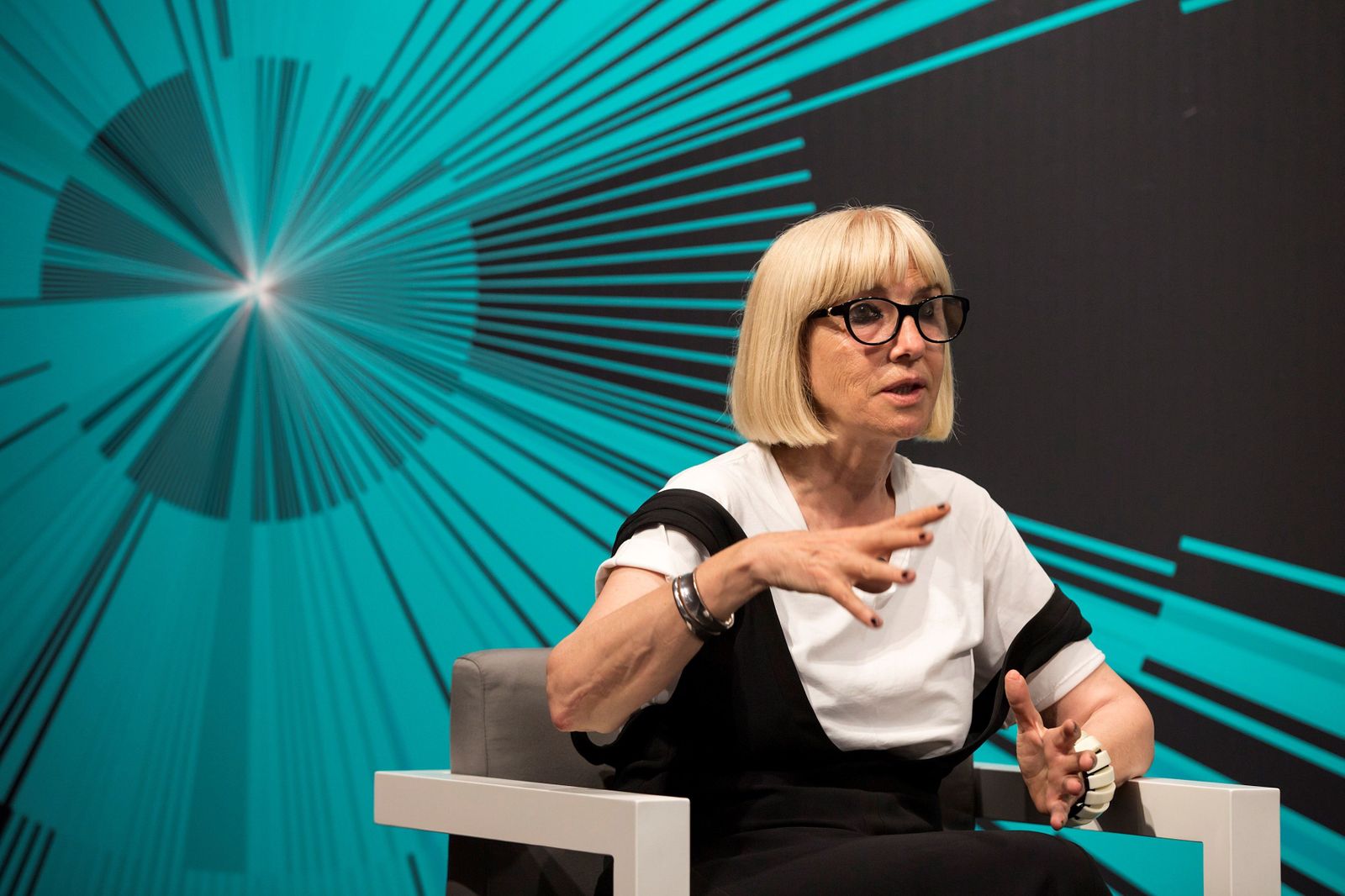 La montadora Julia Juaniz.