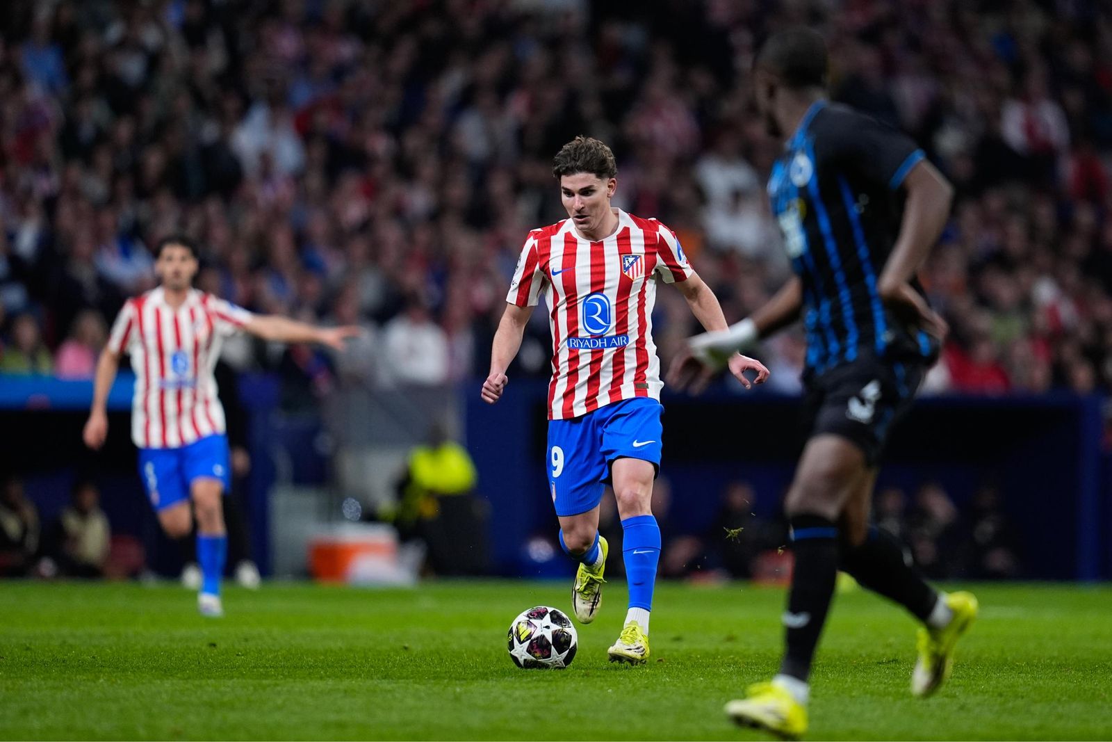Las fotos del Atlético de Madrid-Brujas