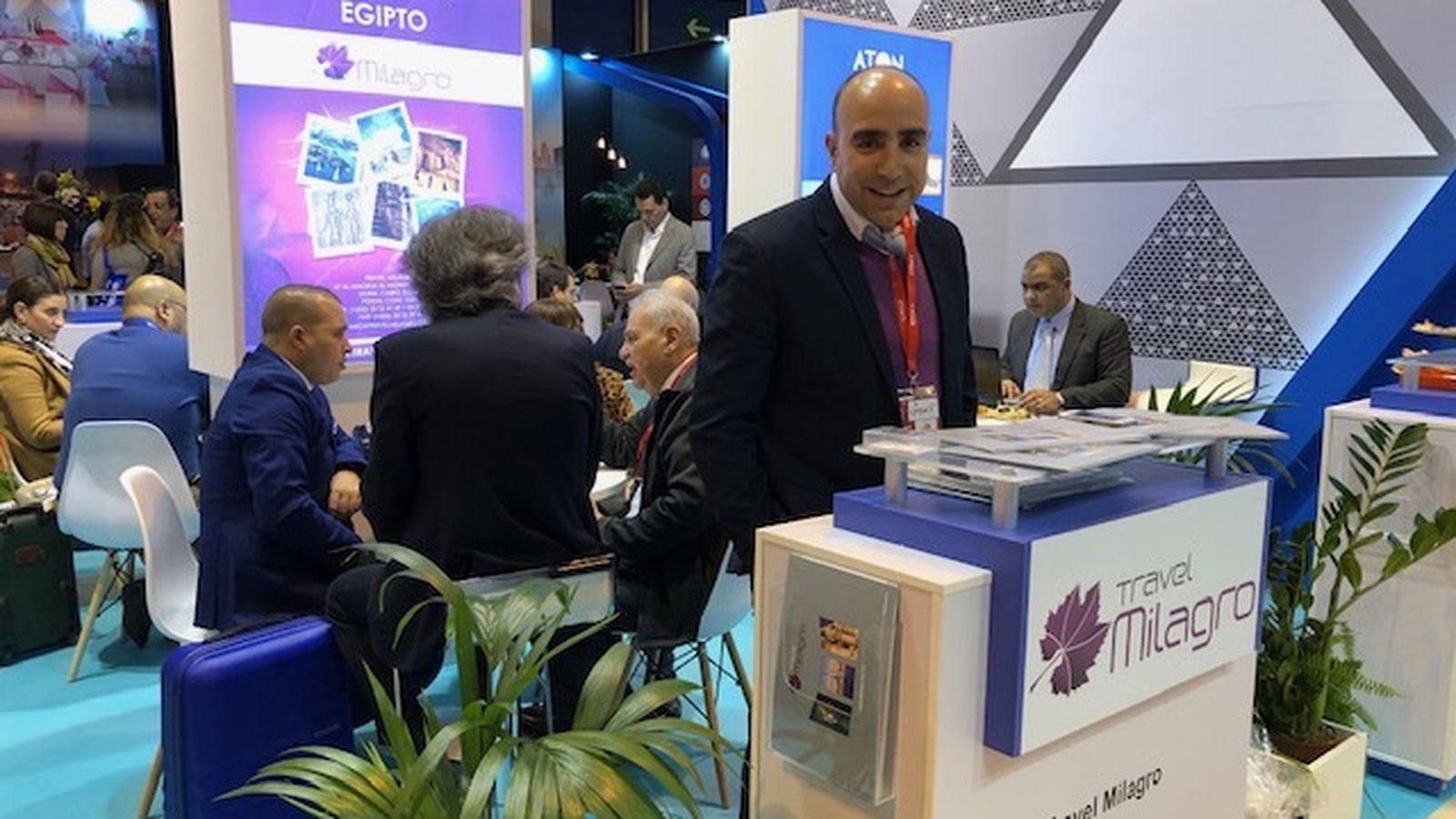 Mahmoud Elsaiyid, agente de la agencia egipcia Travel Milagro