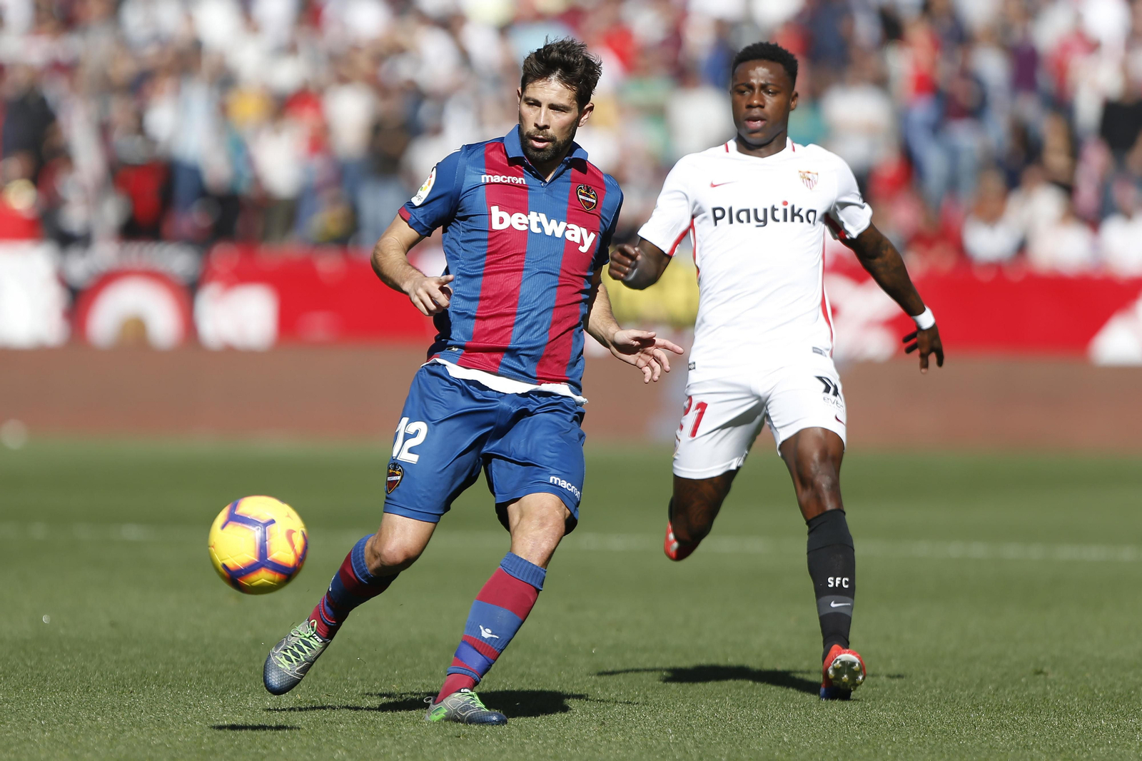 Sevilla-Levante en imágenes