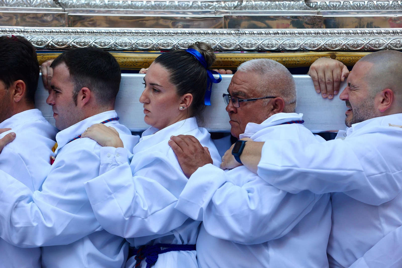 La procesión de la Virgen de la Paz, en fotos