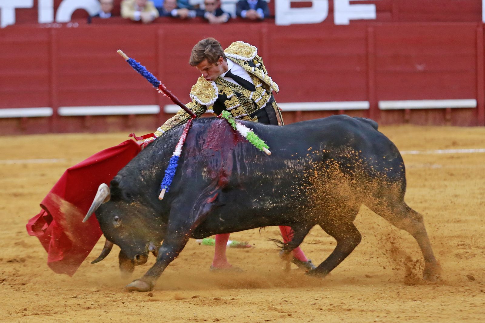 Corrida de toros de "Paquirri", Morante y "El Juli" en Jerez