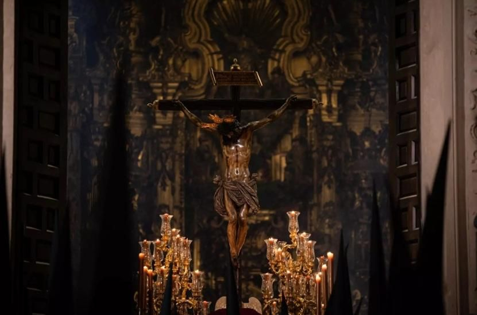 El crucificado y la dolorosa recibirán culto en el altar mayor