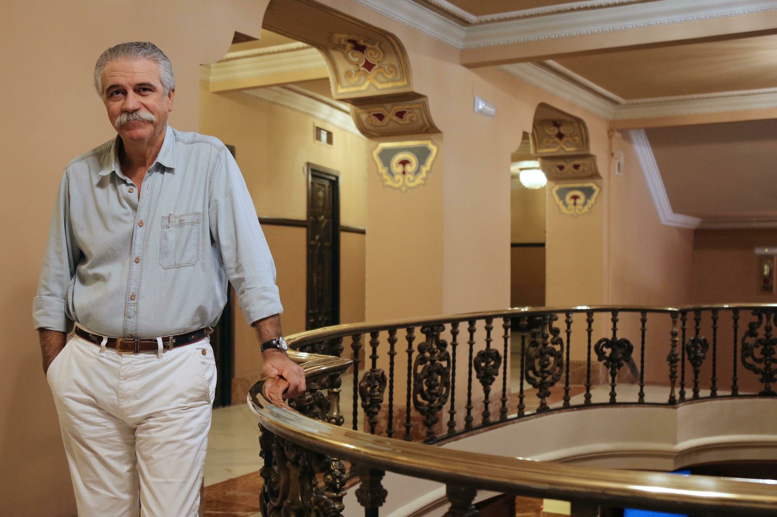 Juan Víctor Rodríguez Yagüe en su etapa al frente del Lope.