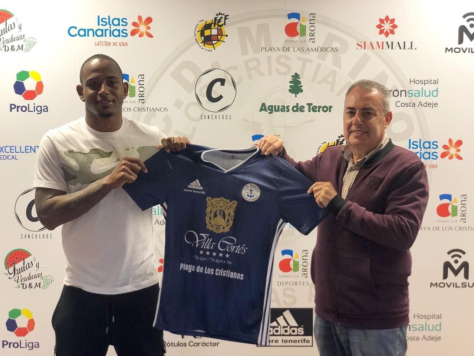 Rodrigo Rivas, el último fichaje del Marino.